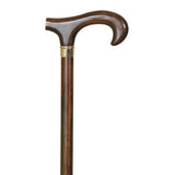 Crutch lady, beech, rubber / Lady, wood handle, beechwood.