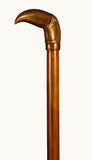 Bronze Mounted Toucan Walking Cane