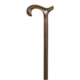 Anatomical crutch, left hand, beech, rubber/ Lady, beechwood