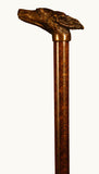 Spaniel Bronze Mounted Walking Cane