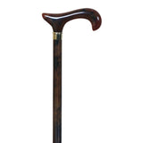 Classic crutch, shell fist, beech, rubber/ Metacrilate classic handle, beechwood