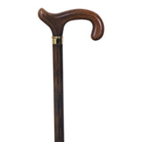 Special derby crutch, beech, rubber / Special derby handle, brown