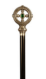 Emerald Sword Knob Walking Cane