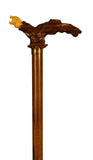 Mongoy  with boxwood dog ash wood shaft