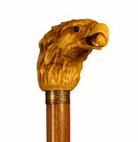 Cast Resin Eagle Head Collectable Walking Stick 37 inches