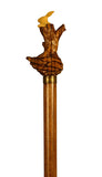 Mongoy with boxwood rabbit ash wood shaft