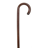 Smooth cane, rubber / Polished chestnut, rubber