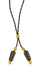 Black & Gold Deputy Silk Braid