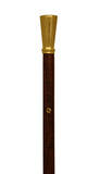 Brass & Beechwood Command Cane