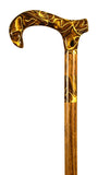 Methacrylate handle mongoy wood with methacrylate details