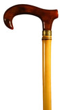 Tortoiseshell and Bamboo Walking Cane