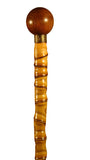 Wooden Ball and Bamboo Walking Stick