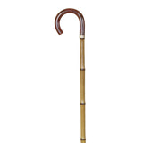 Cane fist shell, bamboo, rubber / Metacrilate handle, bamboo