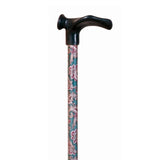 Extendable crutch in aluminum, bronze, anat. right