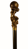 Bronze Resin Mounted Walking Stick