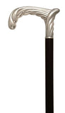 Premium Alpaca German Silver With Carved Derby Handle 37"