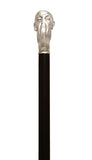 Premium Alpaca German Silver Buddha Walking Stick 37
