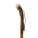 Solid Chestnut Wood Trekking Walking Stick AID Cane Rustic Root Ball Stick 36