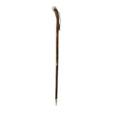 Solid Chestnut Wood Trekking Walking Stick AID Cane Rustic Root Ball Stick 36"