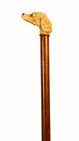 Cast Resin Dog Head Collectable Walking Stick 37 inches