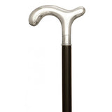 Formal Hallmarked Sterling Silver 925 Derby Walking Cane