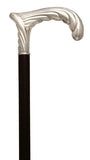 Premium Alpaca German Silver With Carved Derby Handle 37"