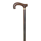 Derby crutch, beech, rubber / Derby, beechwood, rubber