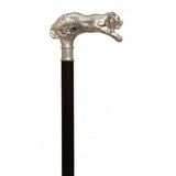 Hallmarked Sterling Silver 925 Tiger Walking Cane