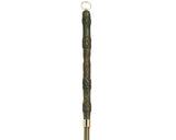 Shoehorn carved in varnished beech wood with ring