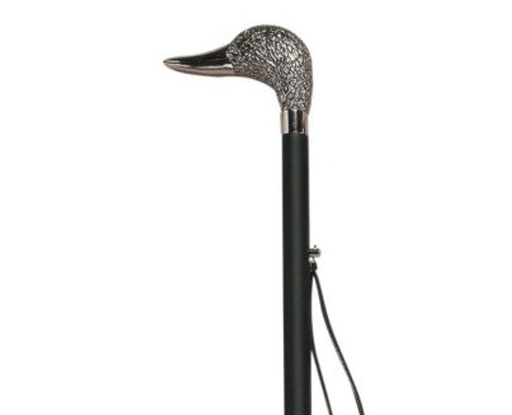 Duck shoe nickel plated Long shoe horn nickel duck The Walking Stick Company