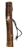 Rustic Hiking Cane Thick Chestnut Wood Farmers Walking Stick